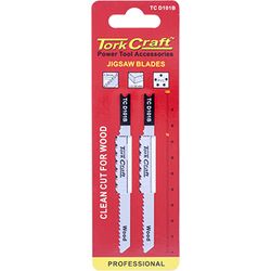 U-shank Jigsaw Blade 10tpi For Wood 2.5mm 2pc